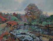 Armand guillaumin Paysage de la Creuse, vue du Pont Charraud USA oil painting artist